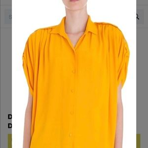 Diane von Furstenberg Mango Karin Blouse. Size large.